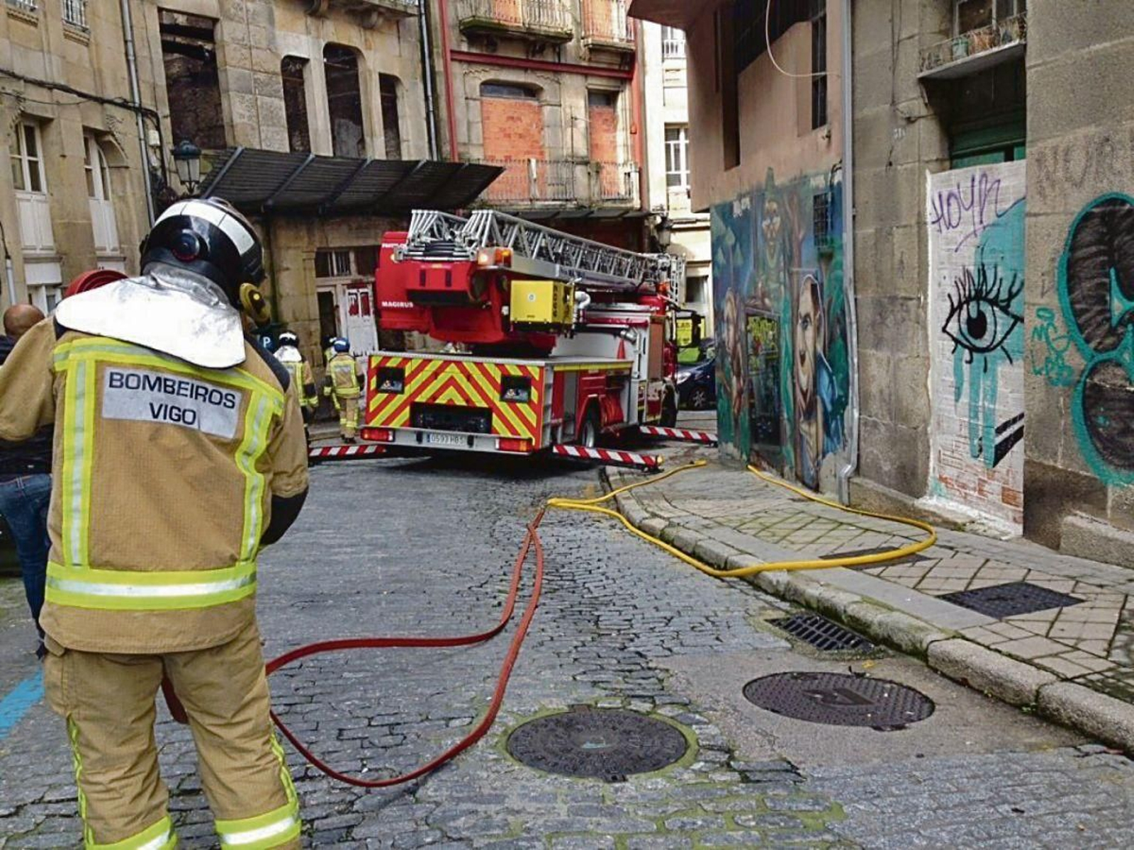 López de Neira fue entre 2015 y 2017 un punto negro de incendios por edificios okupados.