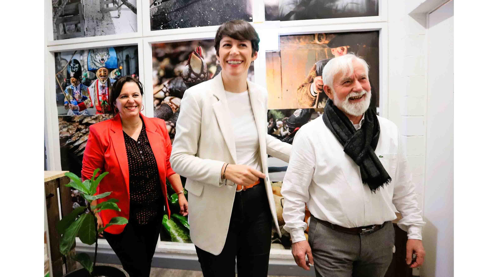 Ana Pontón en el Centro Gallego de Basilea. Foto: Alejandra Plaza