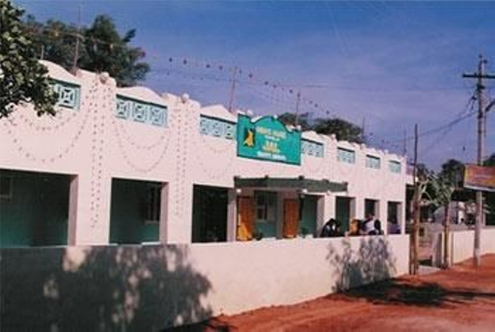 Una leprosería en la India.