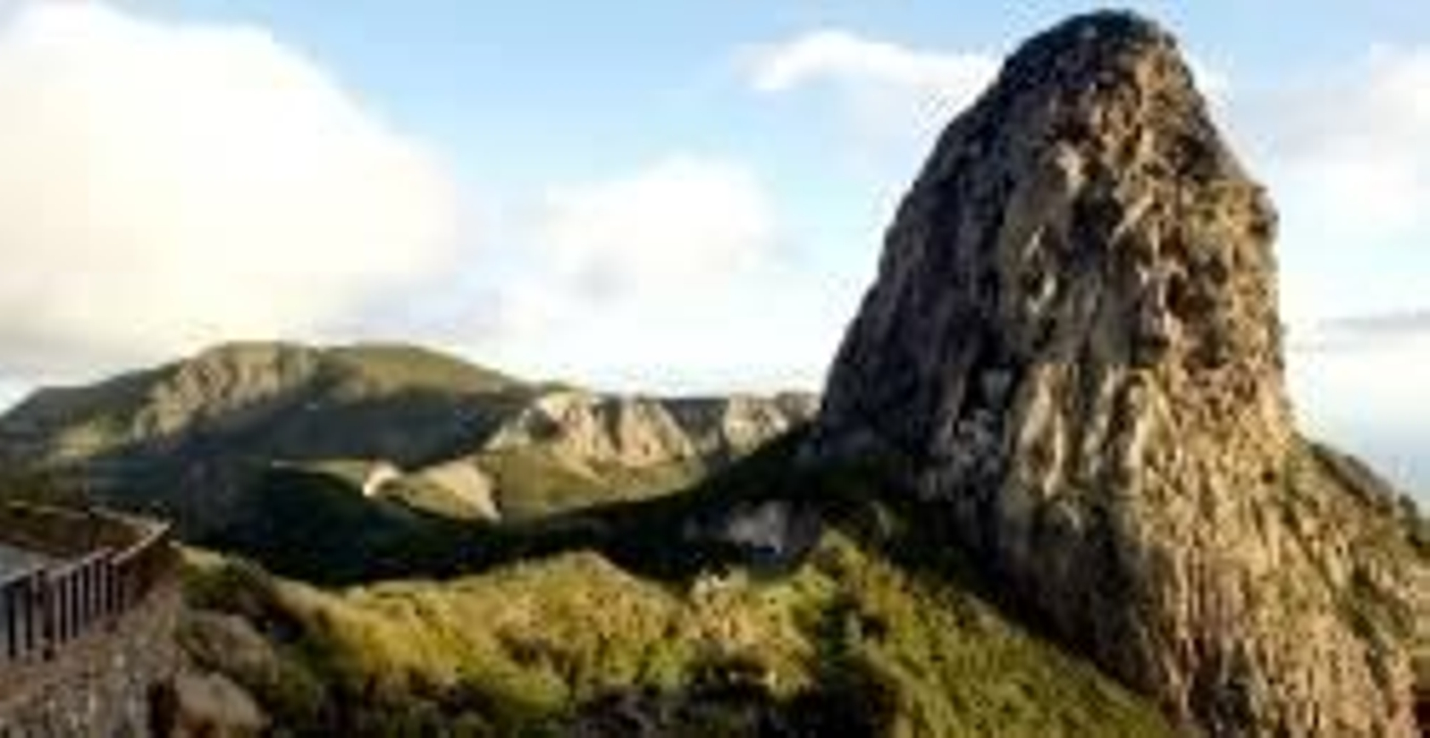Vista en San Sebastián de La Gomera.
