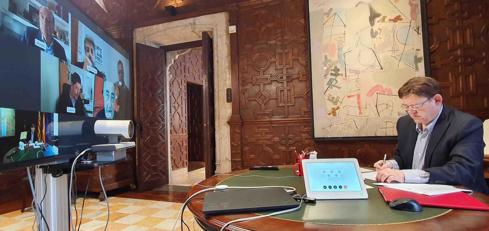 El presidente de la Comunidad Valenciana, Ximo Puig