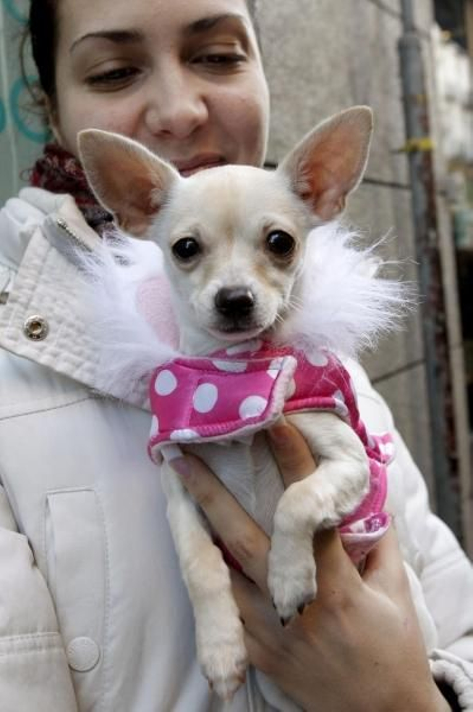 Una 'coqueta' participante en la celebración.