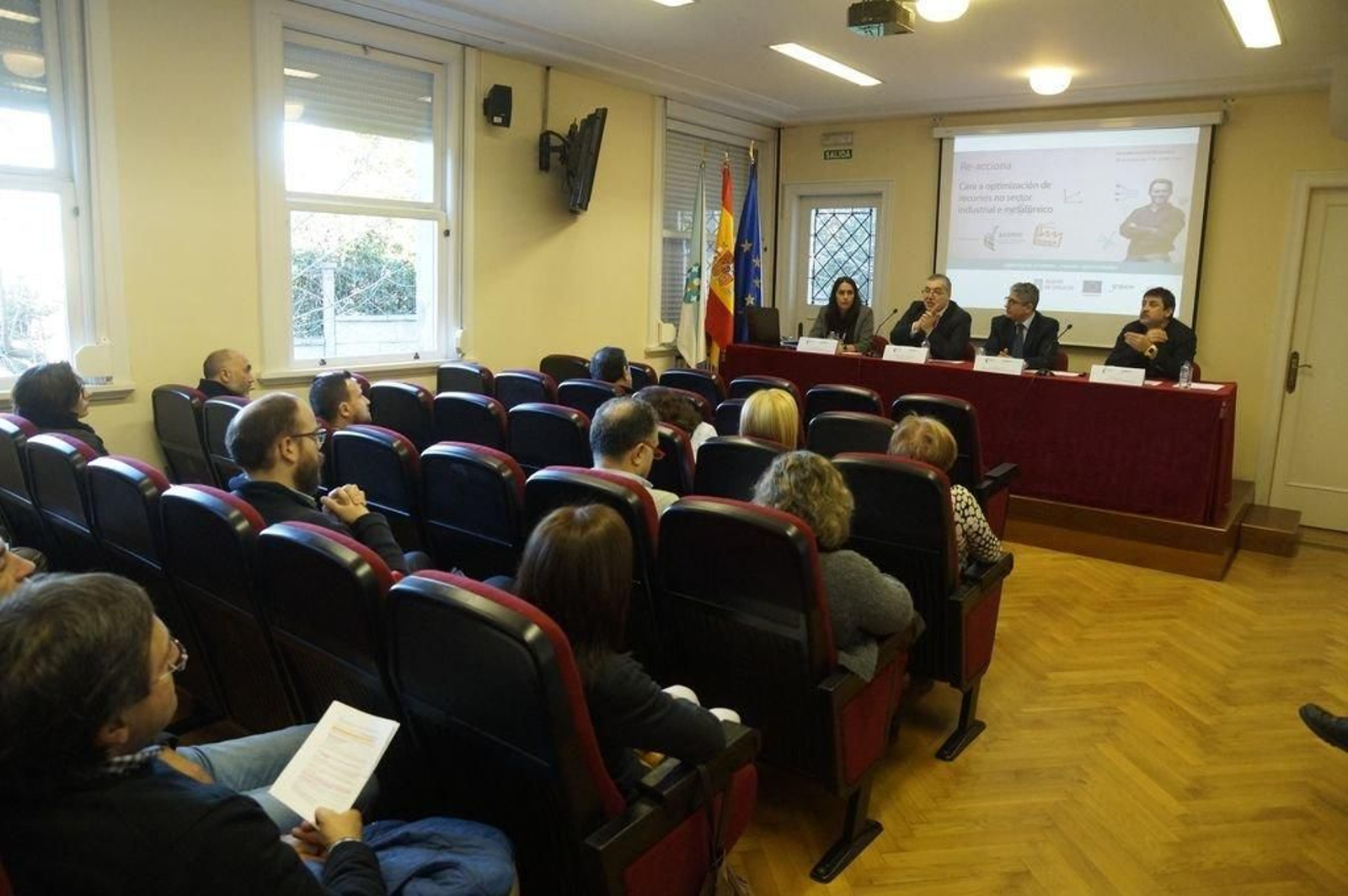 La jornada contó con la participación del gerente del Igape.