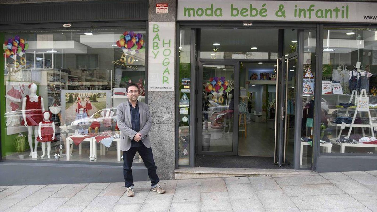 Roberto Rodríguez dirige Baby Hogar, el negocio que impulsaron sus padres hace medio siglo.