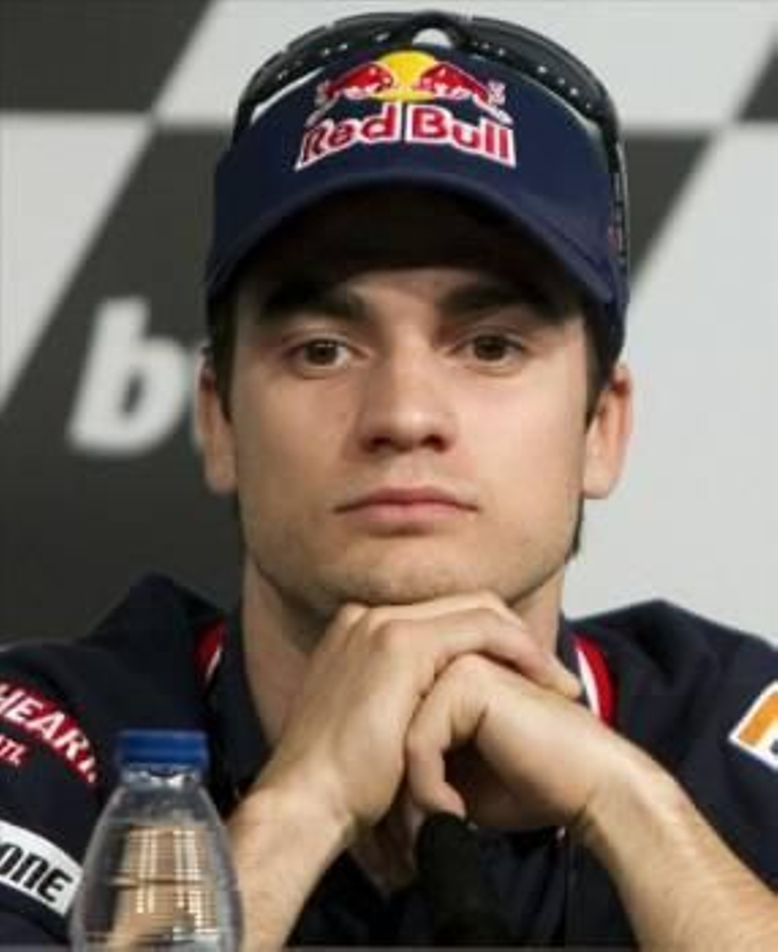 Dani Pedrosa, durante una rueda de prensa. (Foto: KIKO HUESCA)