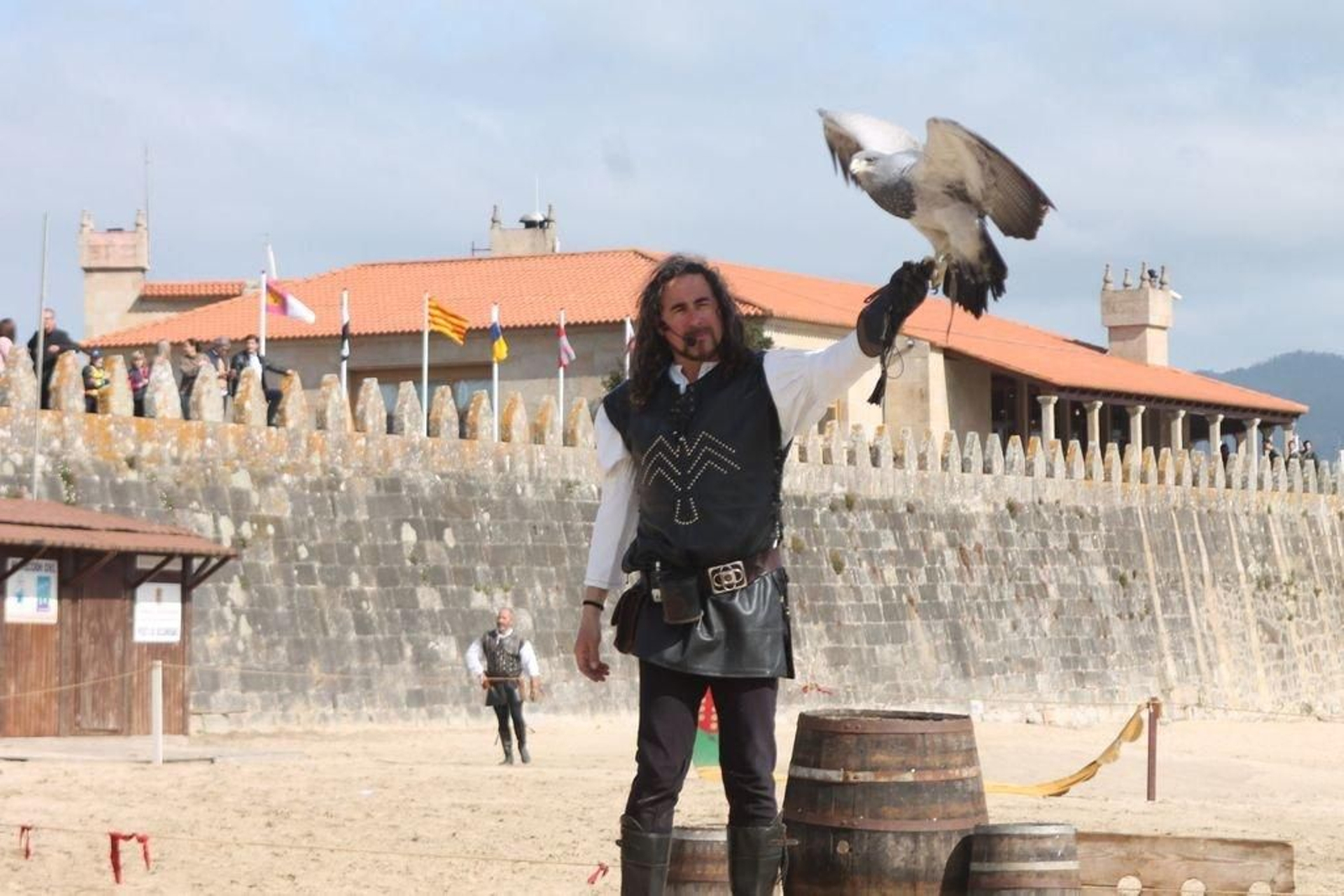 José Antonio Alonso Pérez protagonizará la exhibición de cetrería en As Gaiandas