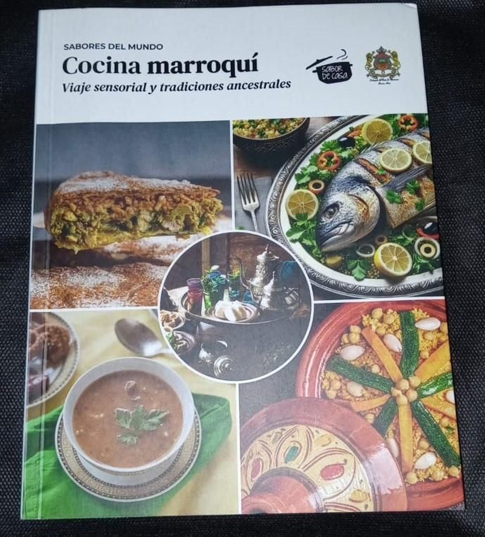 Tapa del Libro Cocina Marroquí. Viaje sensorial y tradiciones ancestrales.