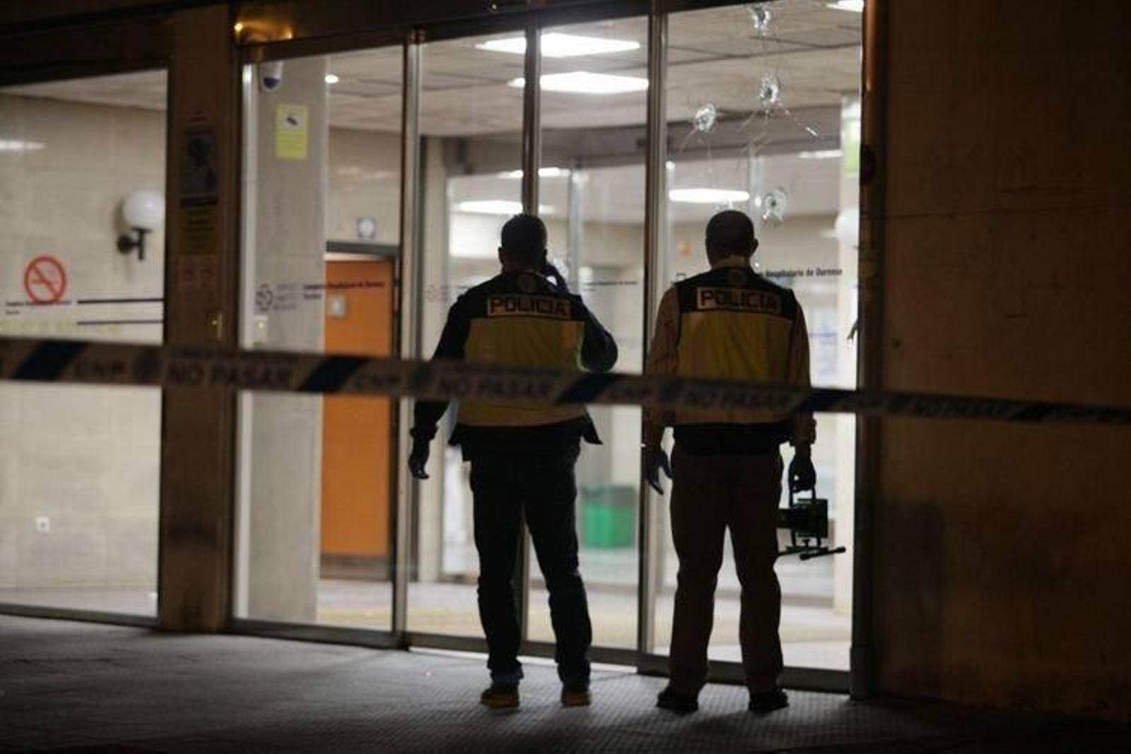 Ourense. 16-05-2016. Tiroteo en el Chuo. Paz