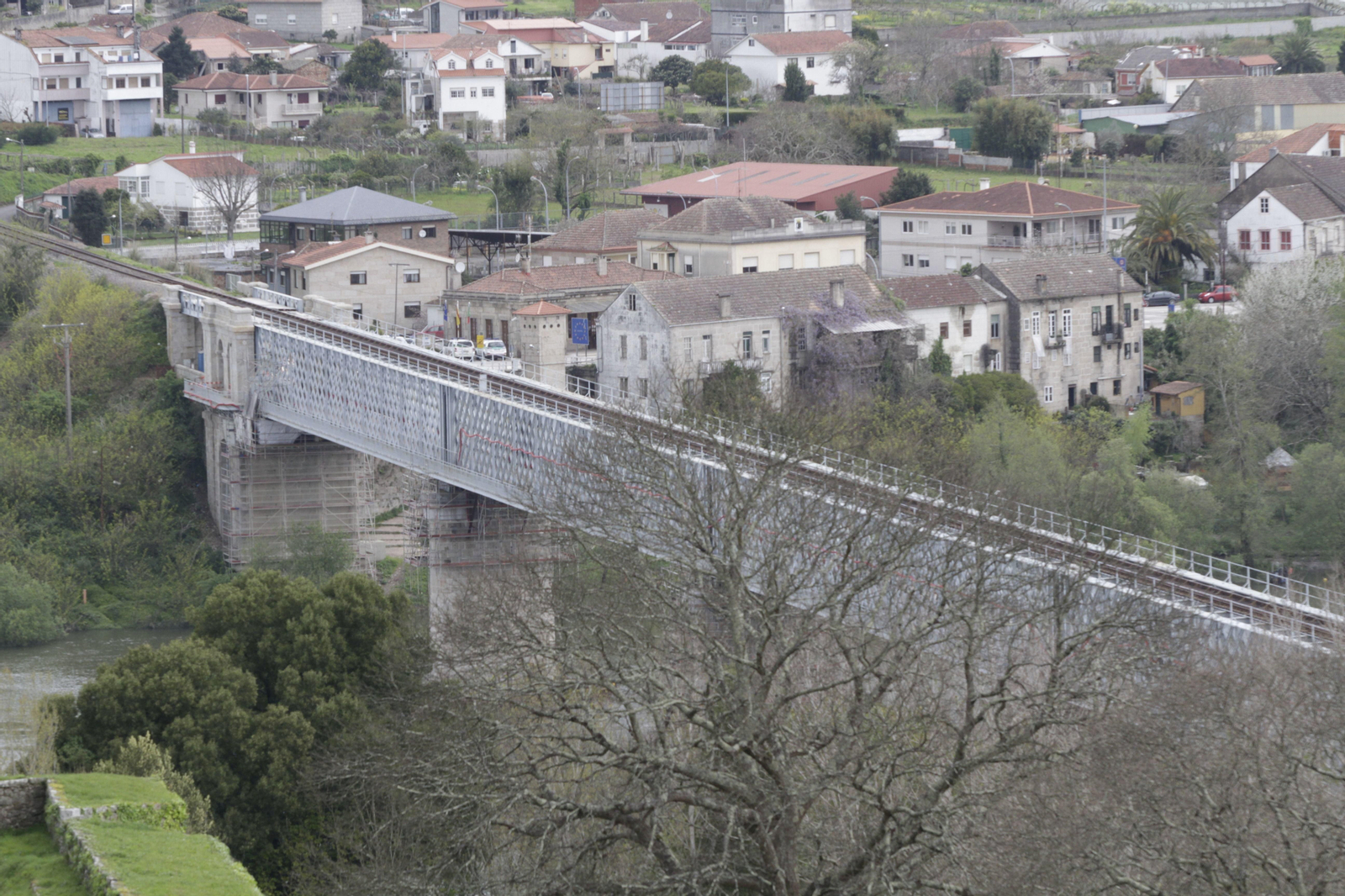 El viejo puente internacional es ya uno de los símbolos de la Eurocidade.