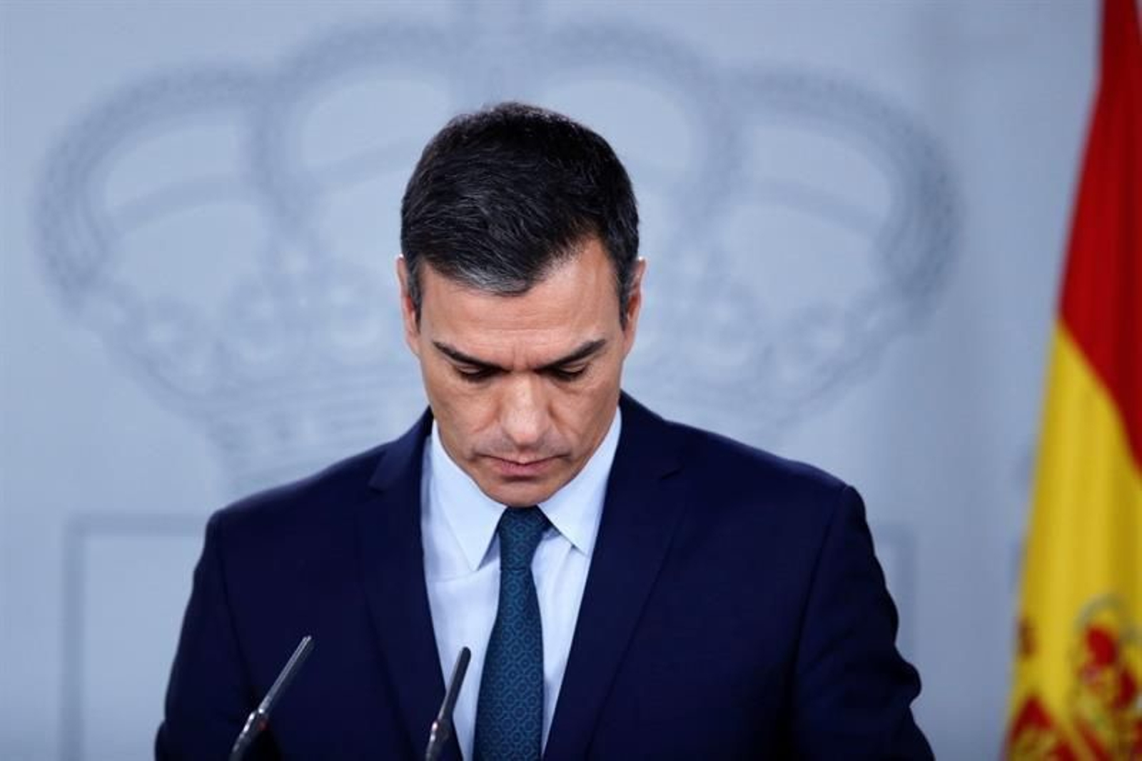 El presidente del Gobierno en funciones, Pedro Sánchez