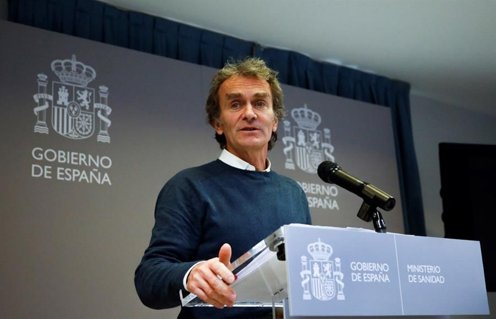 El director del Centro de Coordinación de Alertas y Emergencias Sanitarias, Fernando Simón