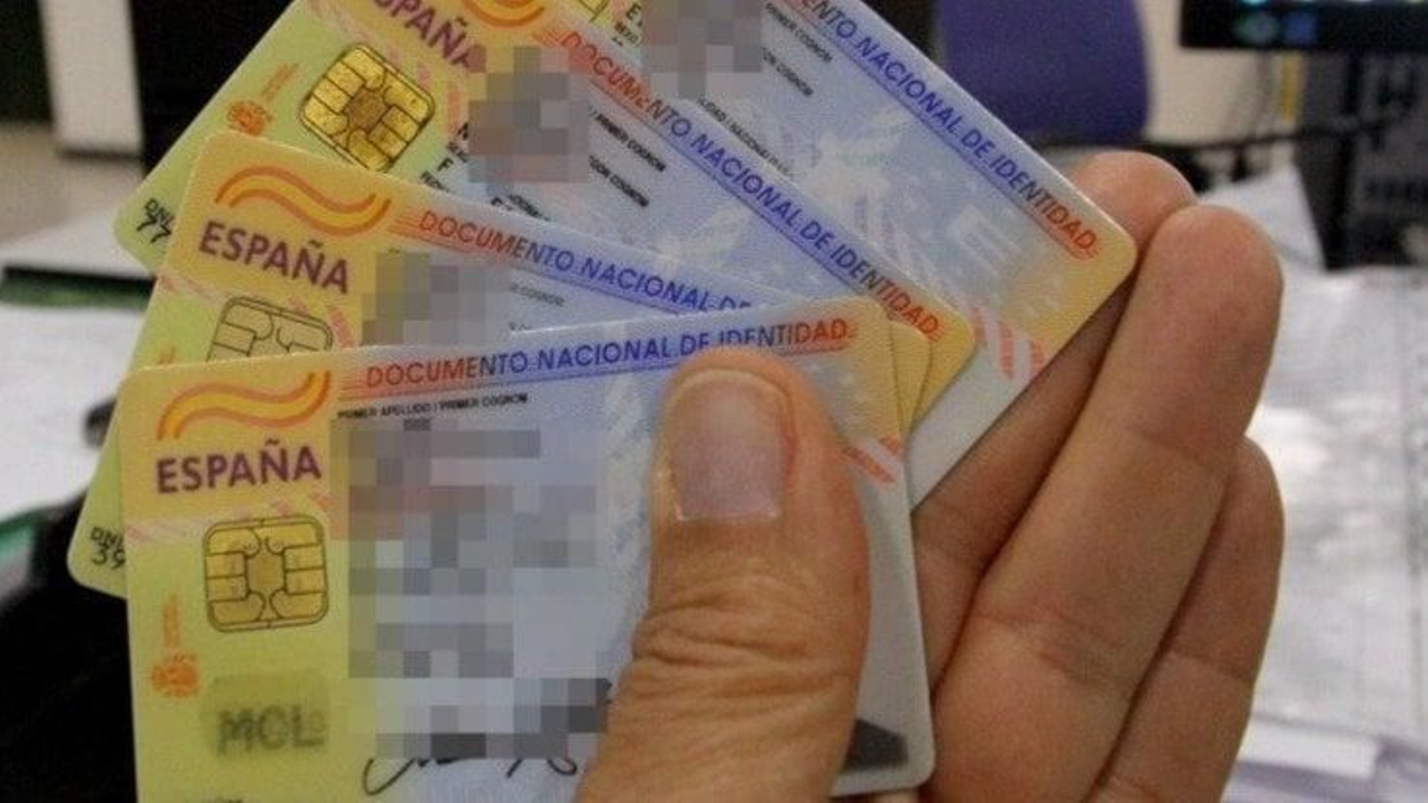 Varios DNI españoles (Foto: Europa Press).