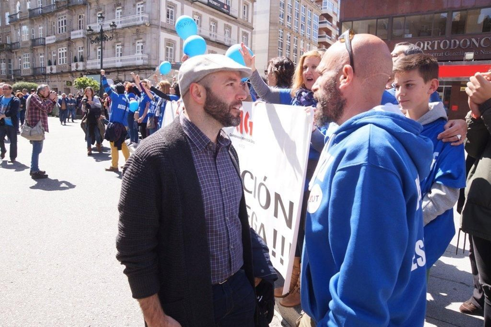 La manifestación de la CIG en Vigo  23