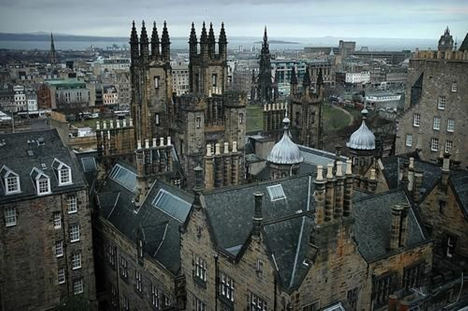 Vista de Edimburgo.