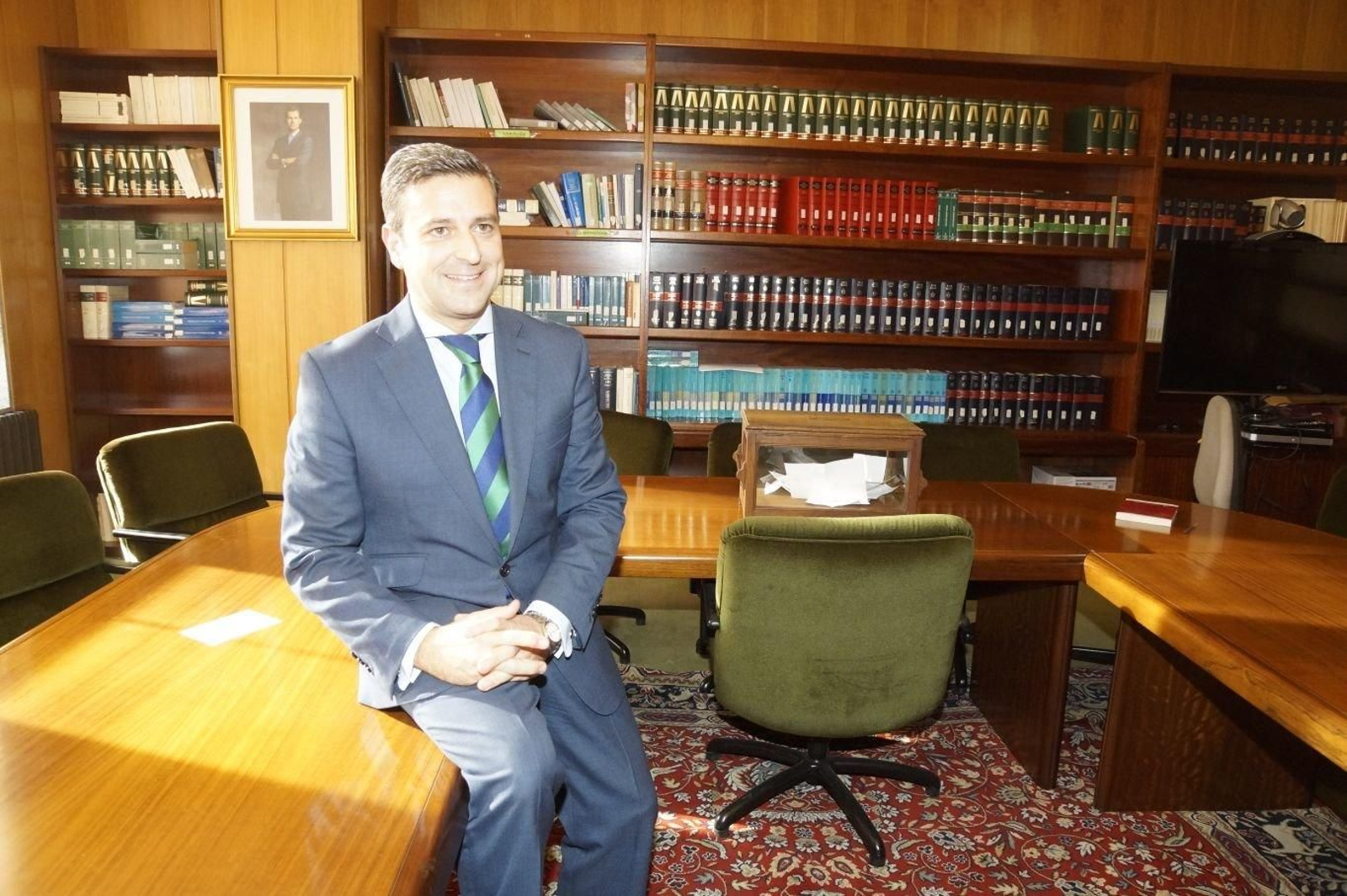 Germán Serrano, juez decano de Vigo