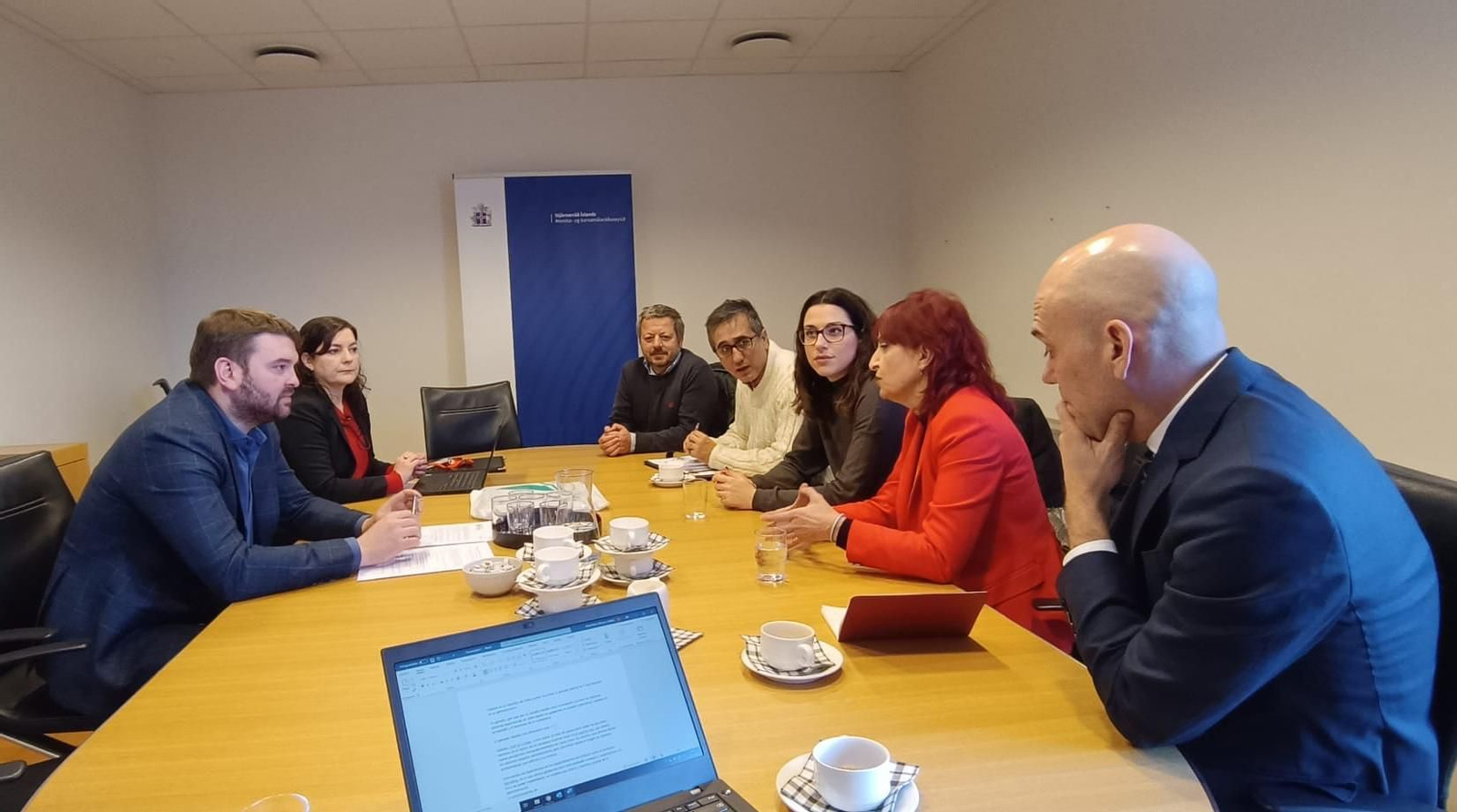 Aitana Mas en Islandia