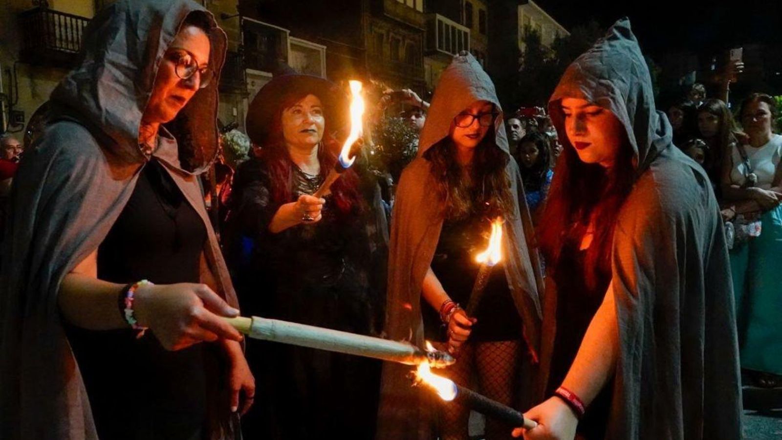 Meigas en el San Xoán de Vigo.