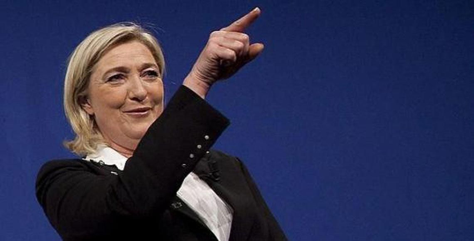 La presidenta del partido ultraderechista francés Frente Nacional (FN), Marine Le Pen.