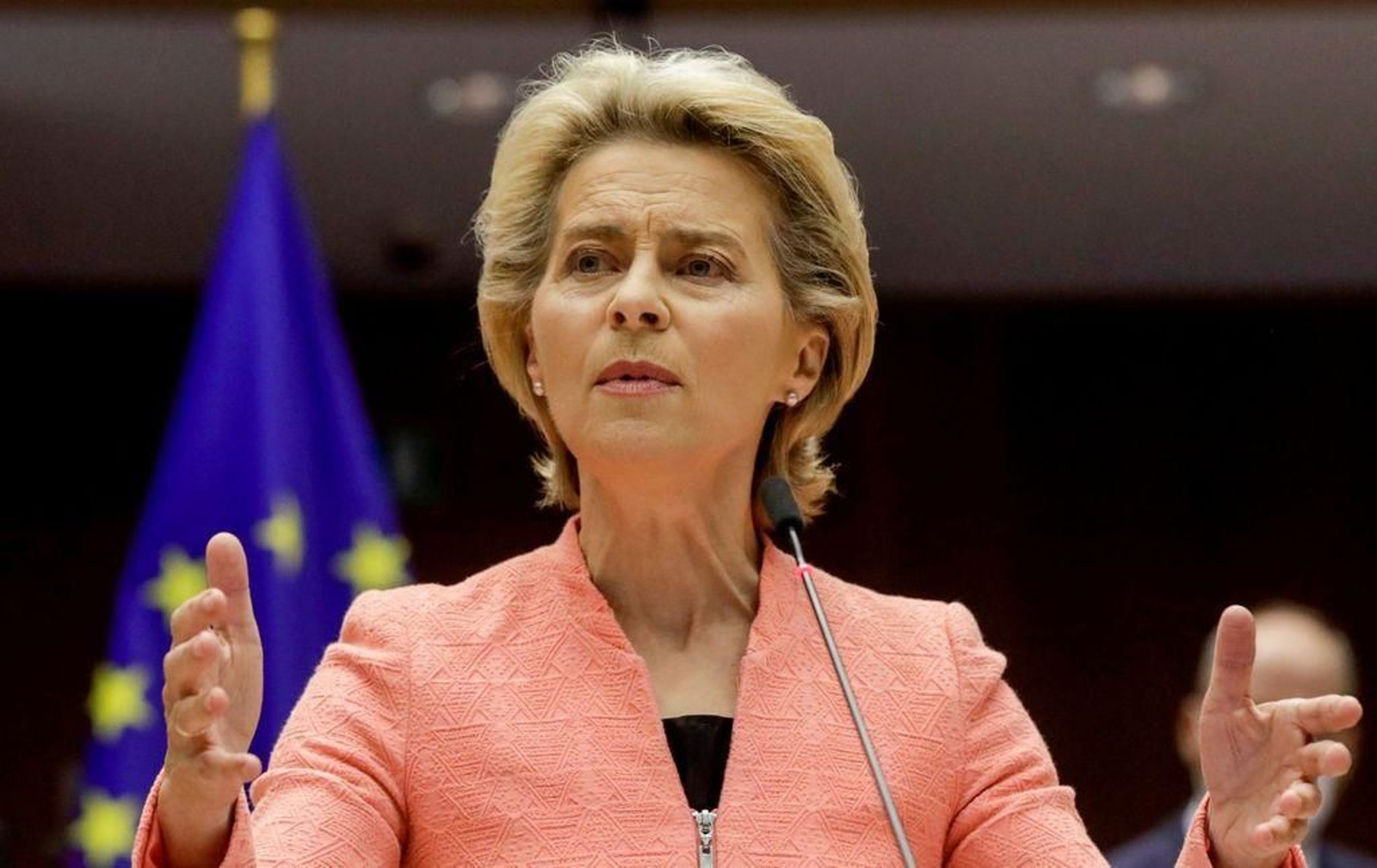 Ursula von der Leyen, presidenta de la Comisión Europea.