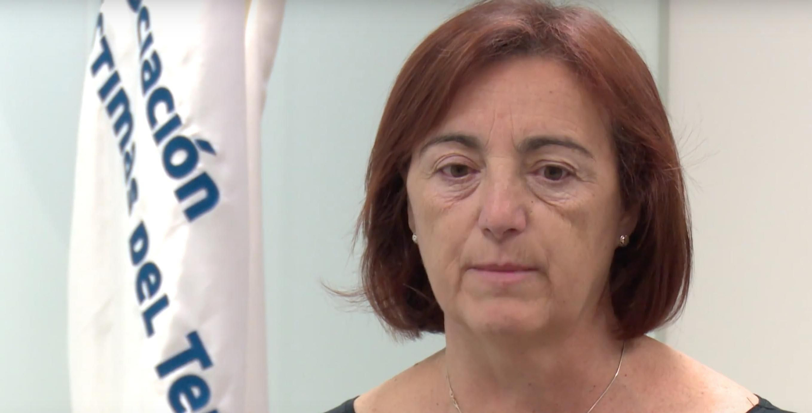 La madre del español muerto en Bataclán dispuesta a hablar con los yihadistas. Foto: Youtube_Asociación de Víctimas del Terrorismo.