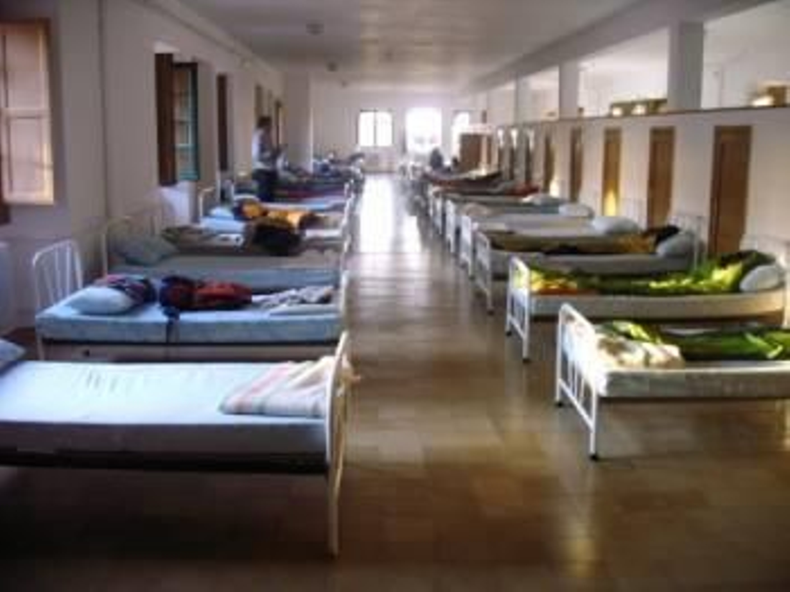 Albergue de la ruta jacobea.