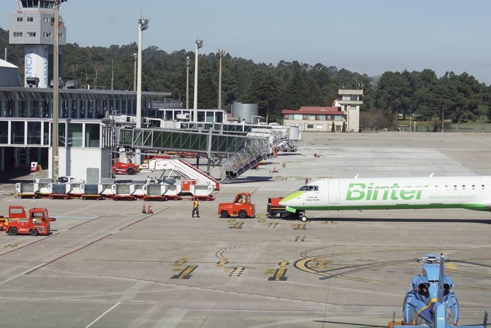 Peinador recibió menos de 100.000 viajeros durante el pasado mes de agosto.