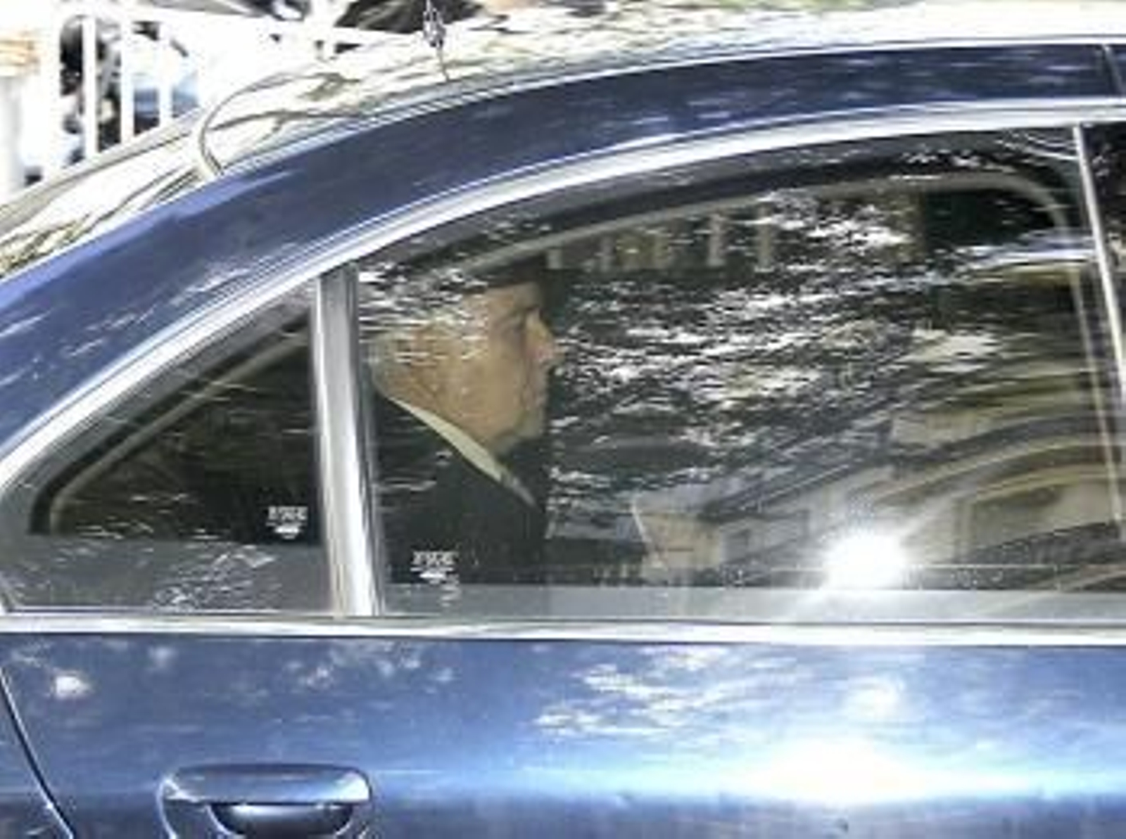 Carlos Dívar, a su llegada al CGPJ que celebra hoy un pleno extraordinario