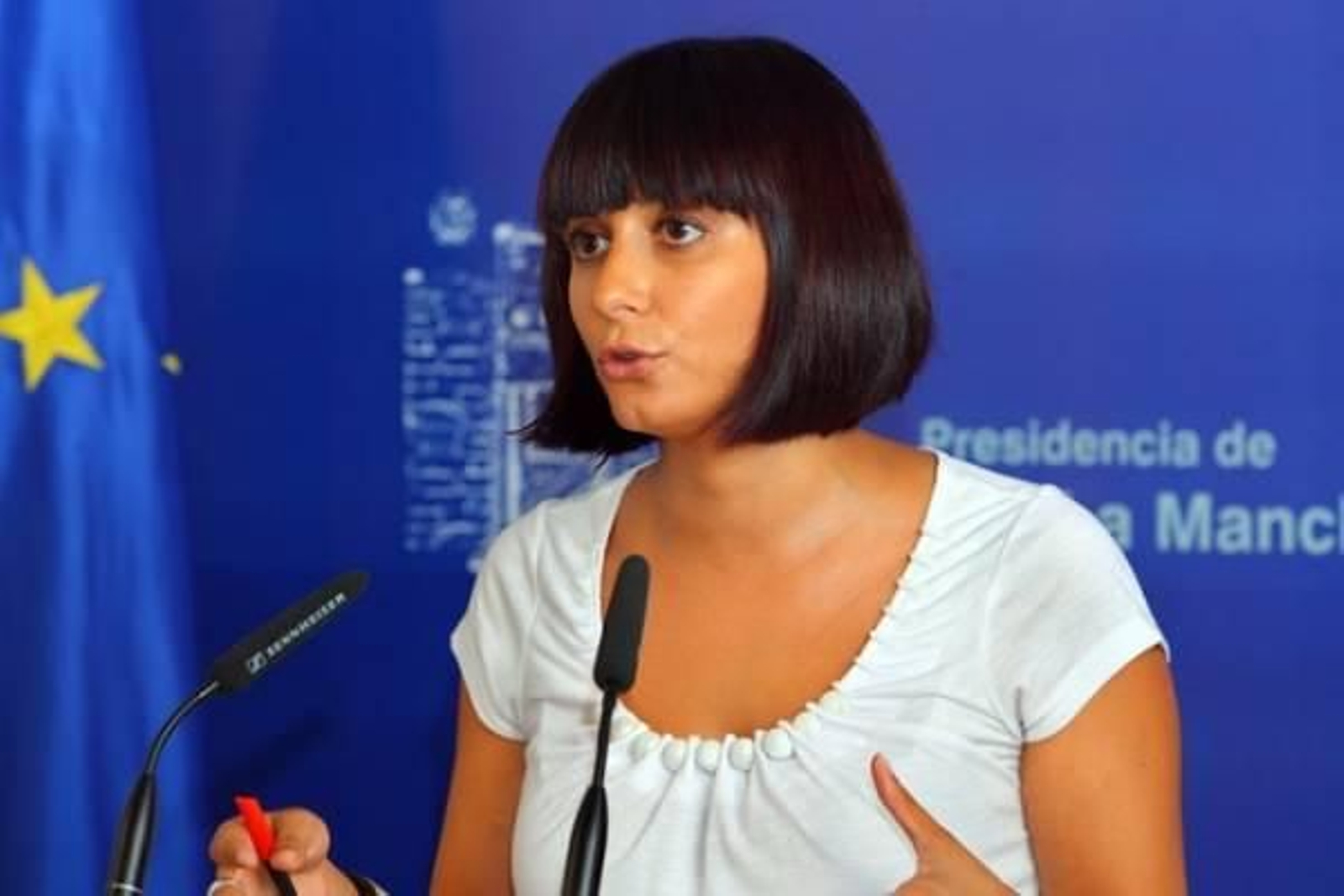 Isabel Rodríguez, portavoz del Ejecutivo manchego.
