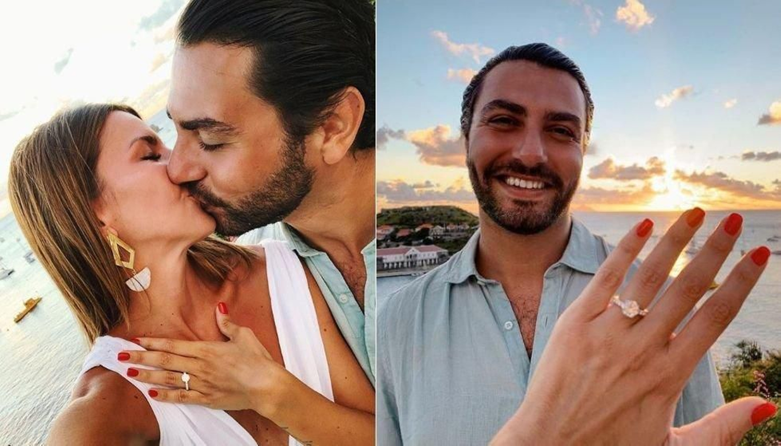 La pareja, y el anillo