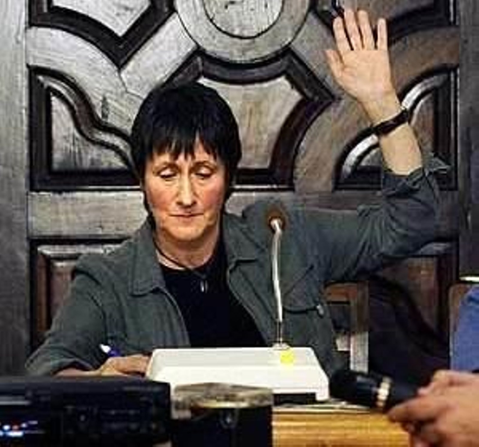 La alcaldesa de Mondragón