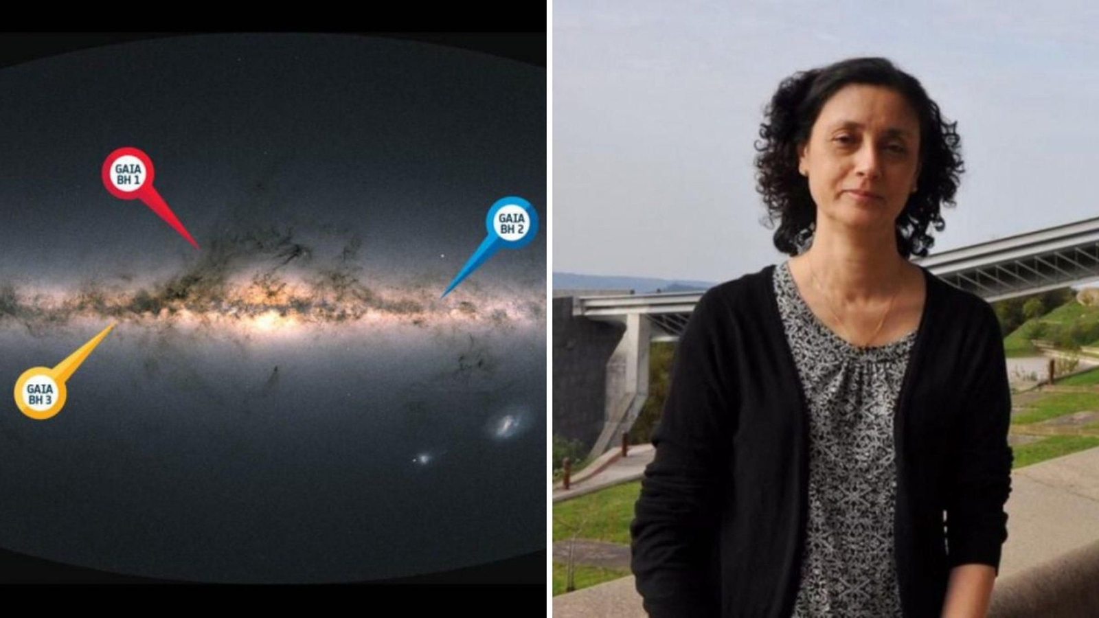 El agujero negro BH3 tiene la masa de 33 soles y está a menos de 2.000 años luz de la Tierra.