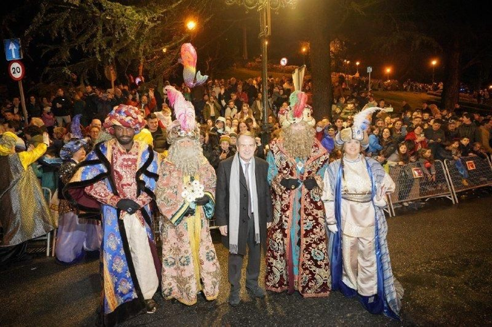 La Cabalgata de los Reyes en Vigo 2024.
