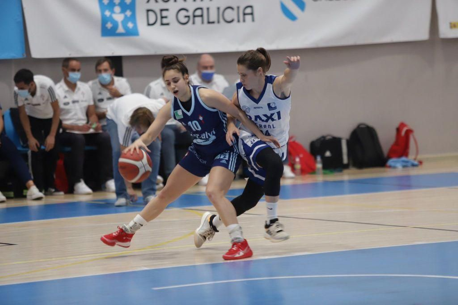 Florencia Niski  entró en la rotación de Cantero en el puesto de base.