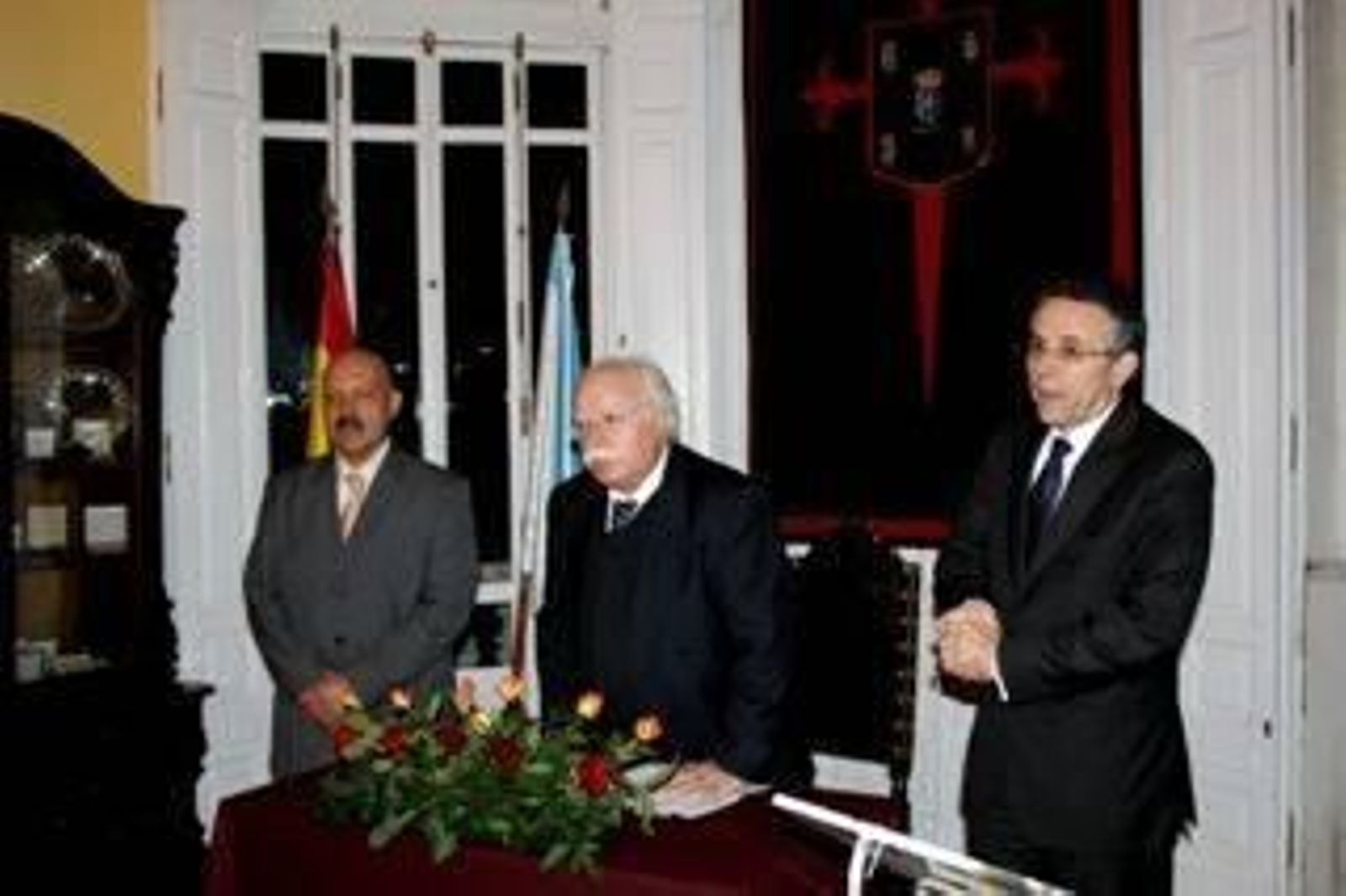 De izquierda a derecha: Álvaro Moreira, Constantino Costal y Miguel Seco.