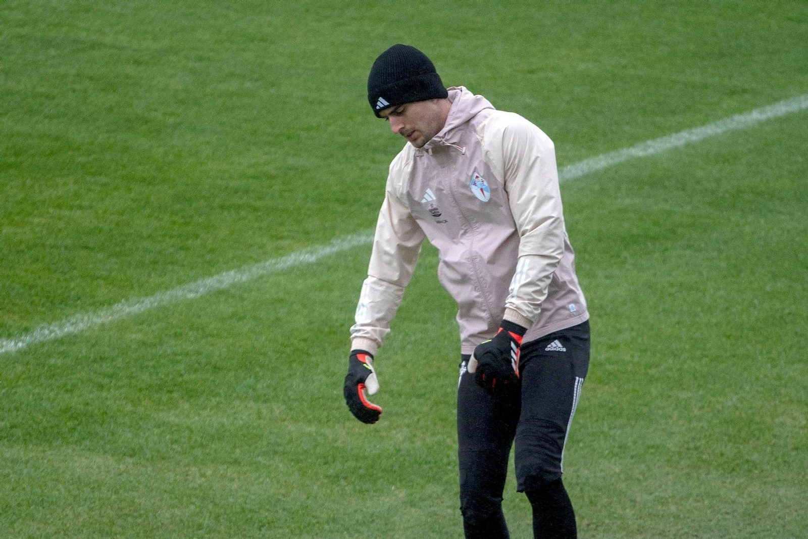 Entrenamiento del Celta en Afouteza.