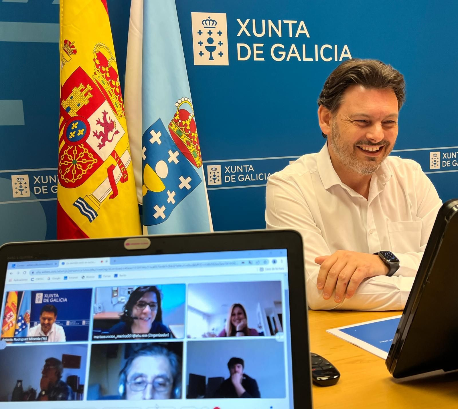 Miranda trasladó la experiencia de la Estratexia Retorna de la Xunta de Galicia a los asistentes al Curso sobre la Diáspora Vasca que organiza la Universidad de Euskadi