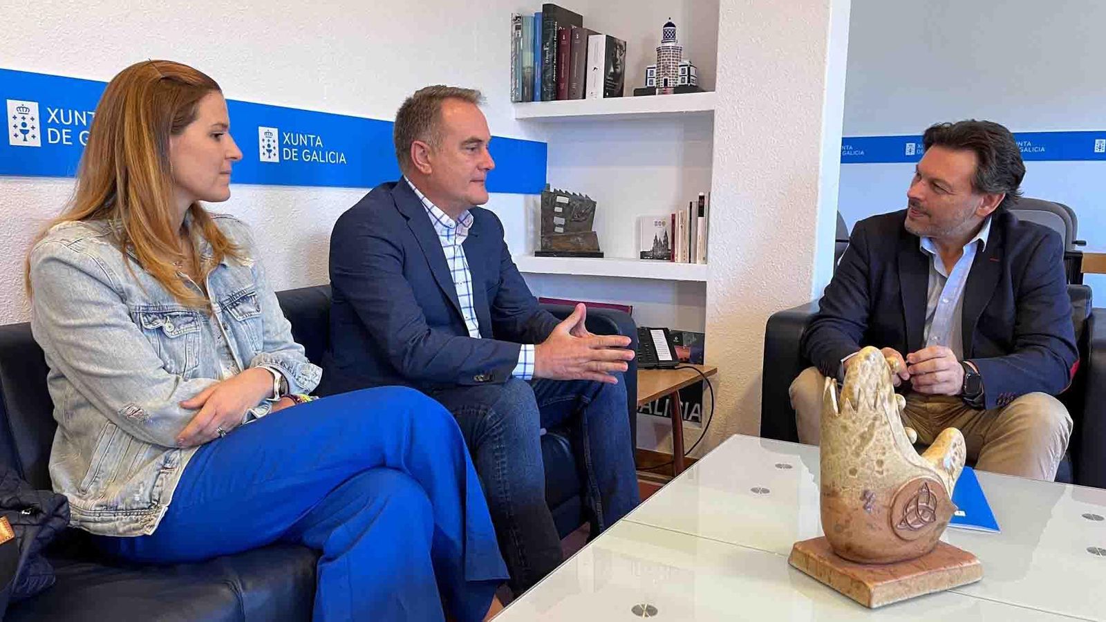 Imagen de la reunión celebrada en la capital de Galicia