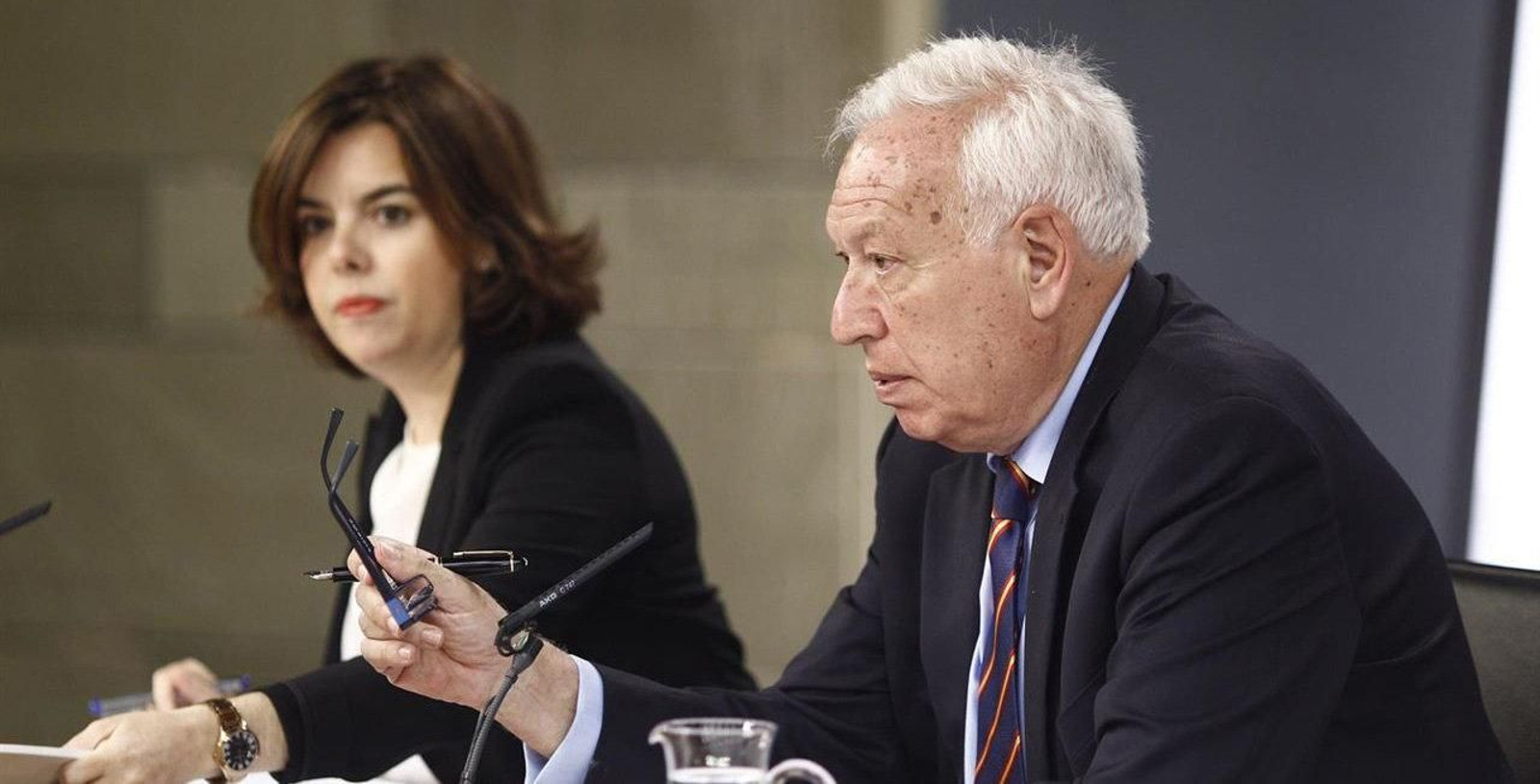 El Ministro de Interior en funciones, José Manuel García-Margallo