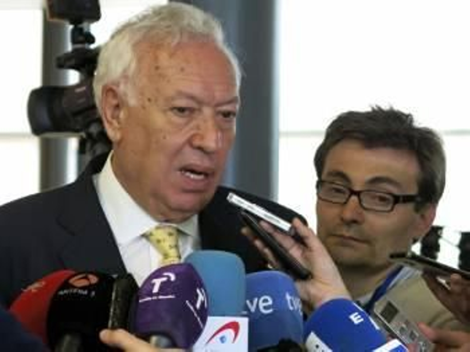 El ministro de Asuntos Exteriores, José Manuel García-Margallo. (Foto: SONIA GONZÁLEZ)