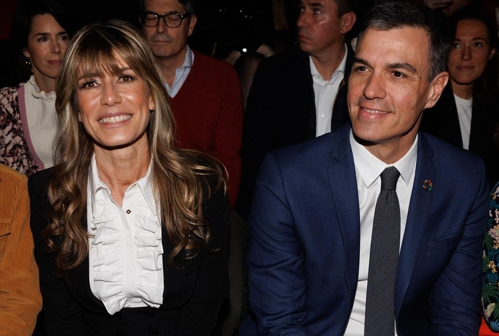 El presidente del Gobierno Pedro Sánchez y su esposa Begoña Gómez en una imagen de archivo.