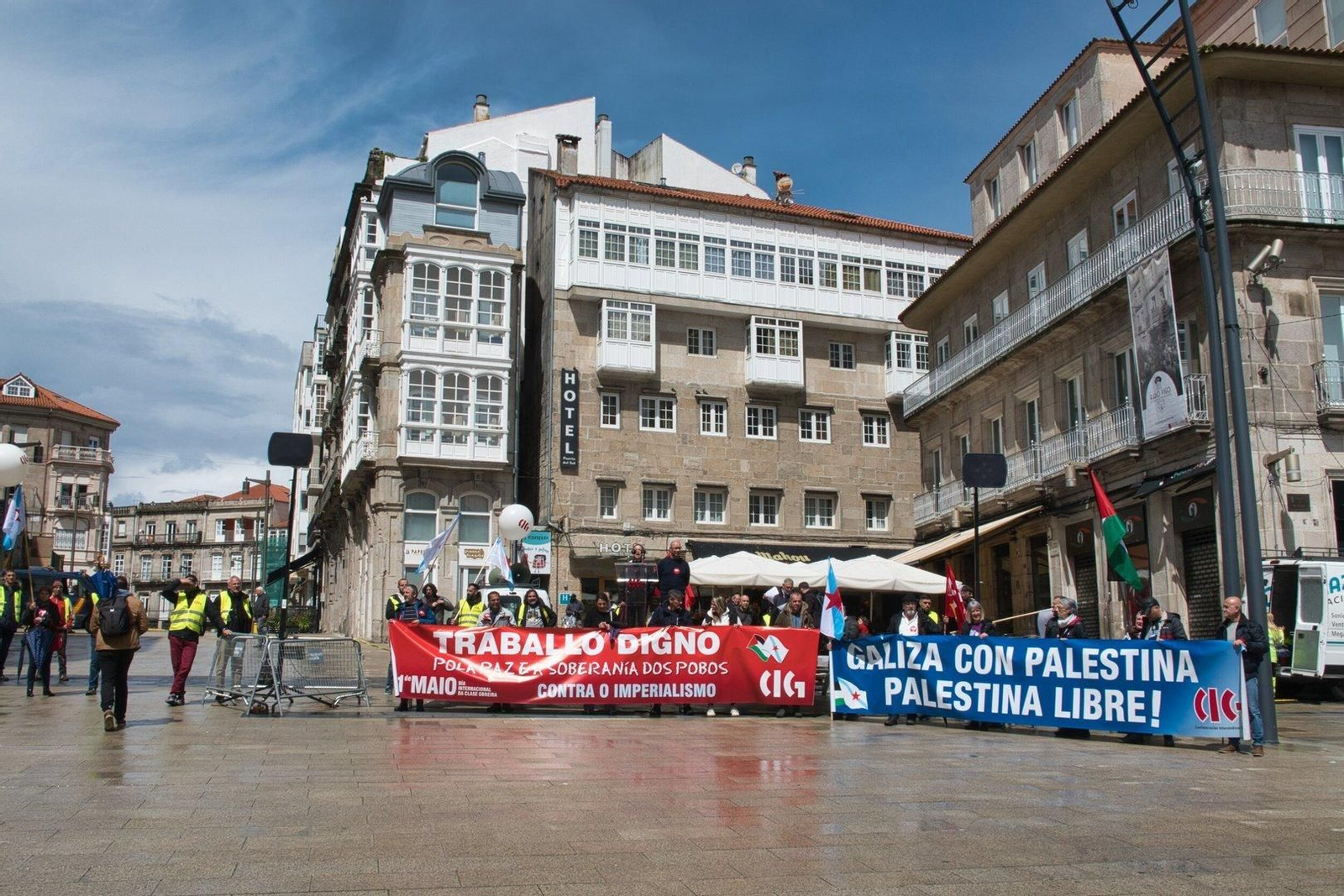 Manifestación de la CIG.