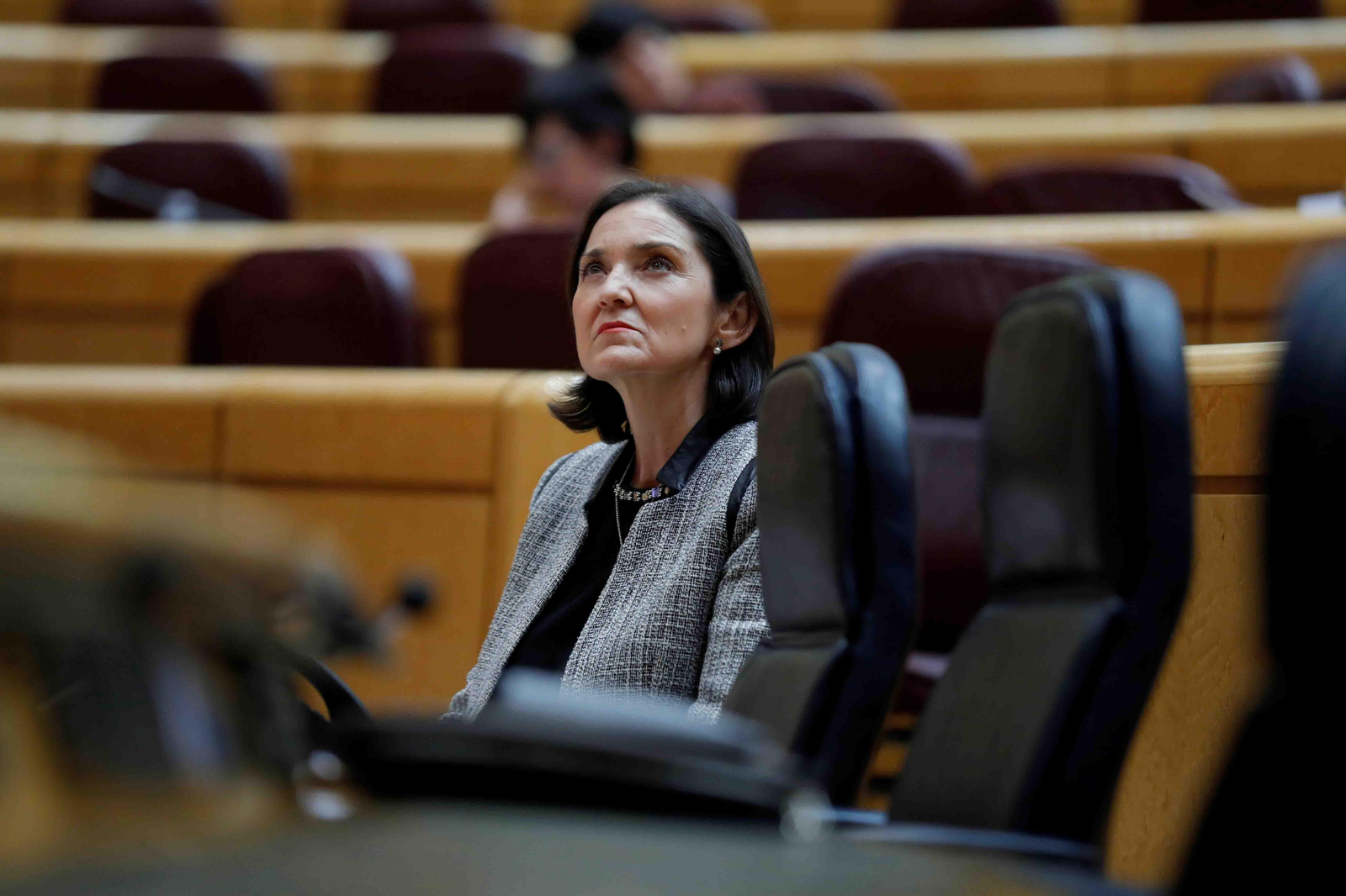 La ministra de Industria, Comercio y Turismo, Reyes Maroto. EFE/ Emilio Naranjo