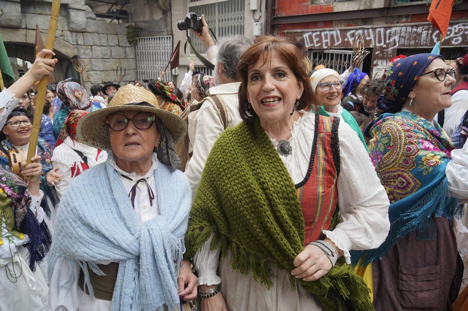 Representación de la Reconquista de Vigo 2024.