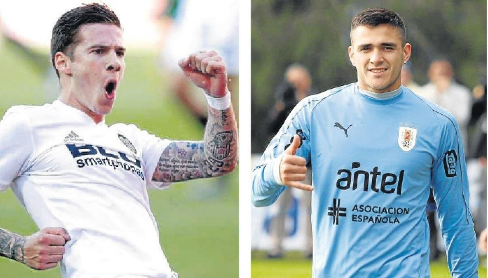 Santi Mina y Maxi Gómez