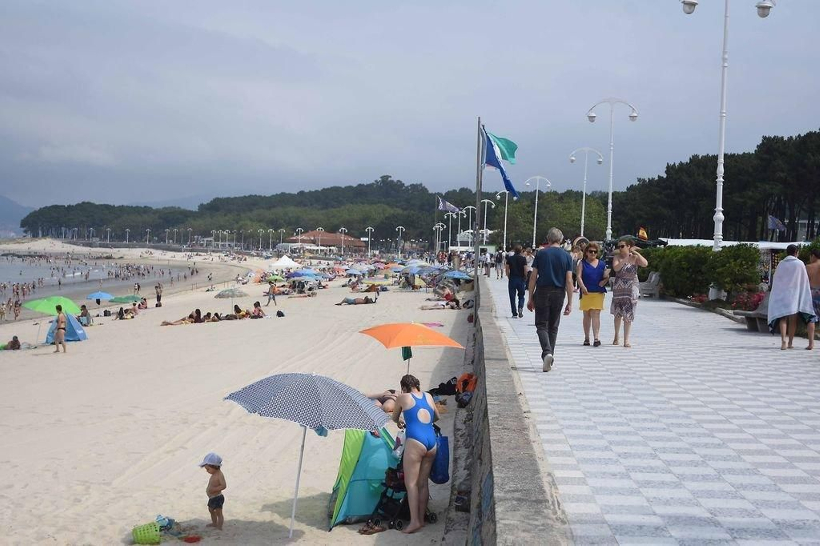 La playa de Samil