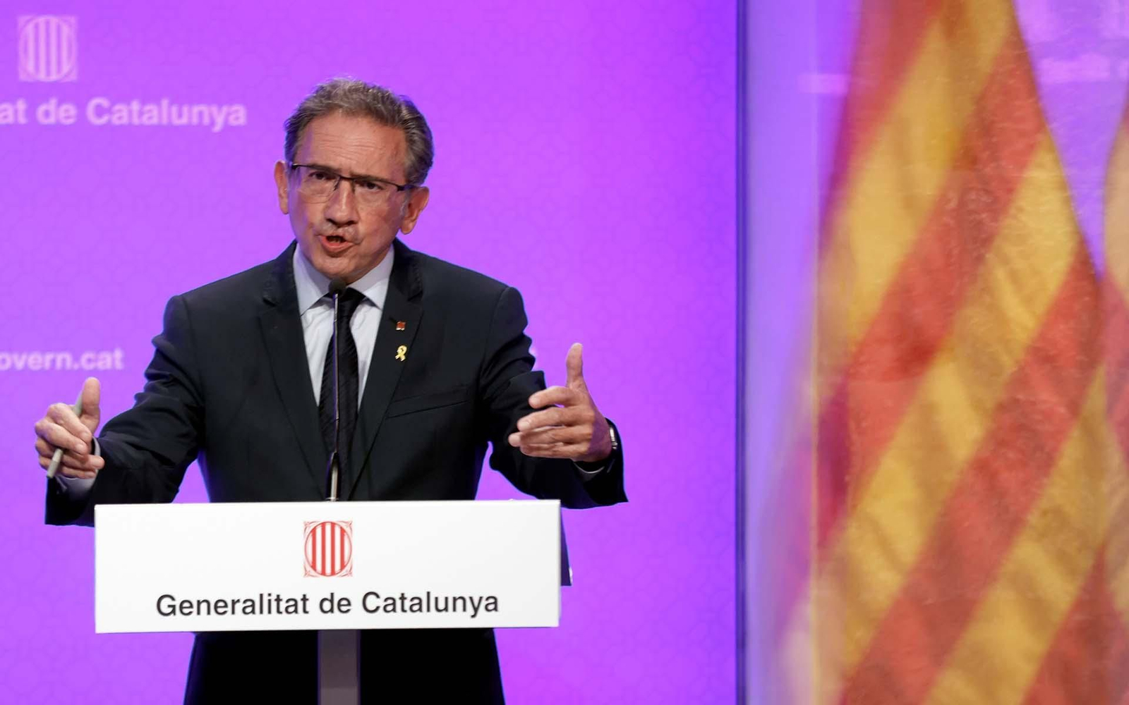 El conseller de Economía, Jaume Giró. EFE/Toni Albir