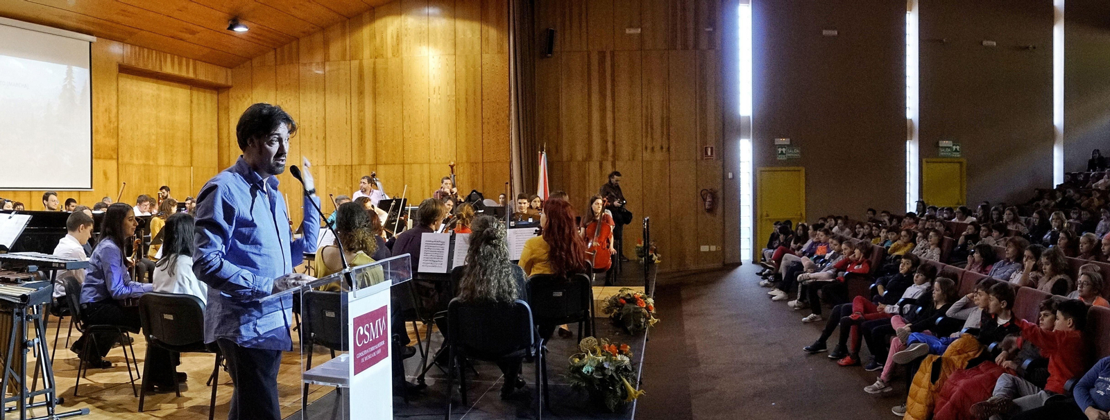 Concierto con alumnos en el Conservatorio