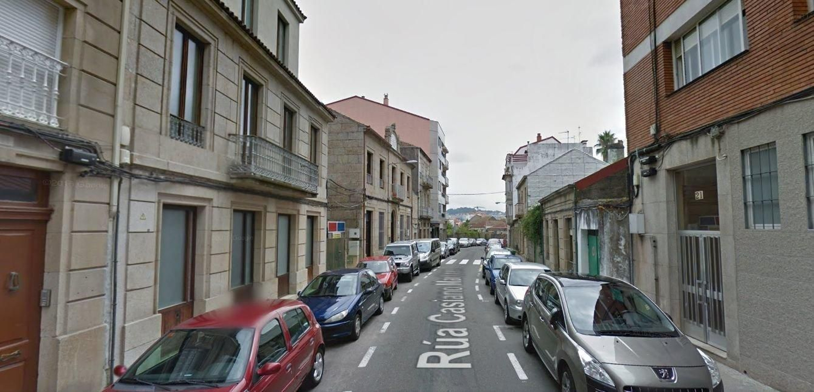 La calle Casiano Martínez, donde apareció el cuerpo // Google