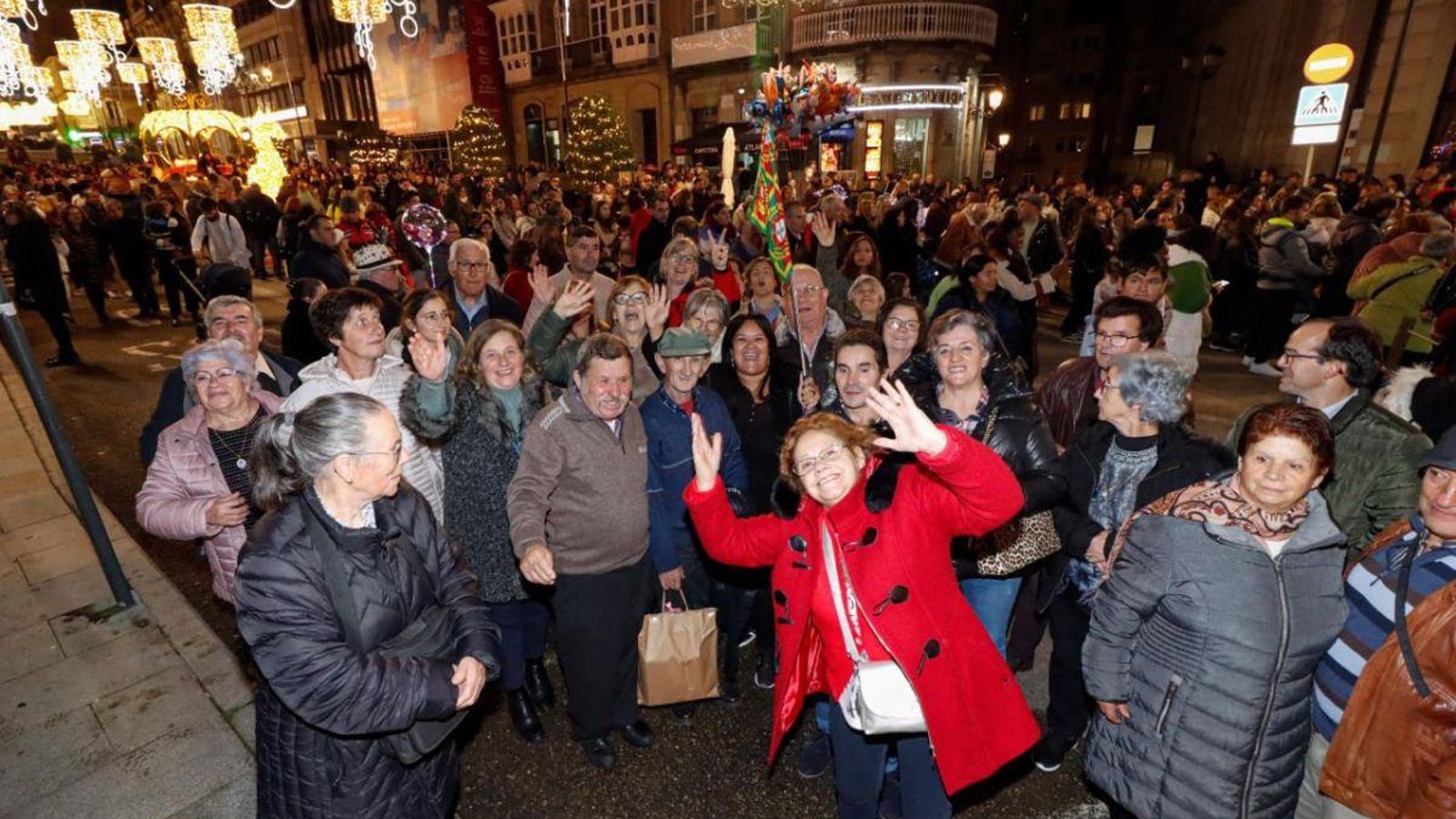 El primer grupo de Aveiro disfrutó de la Navidad y se alojó en un hotel en Pontevedra.