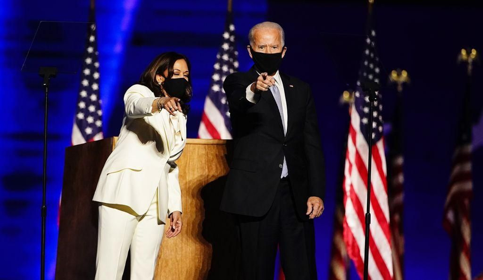 Kamala Harris y Joe Biden, presidente electo de EEUU.